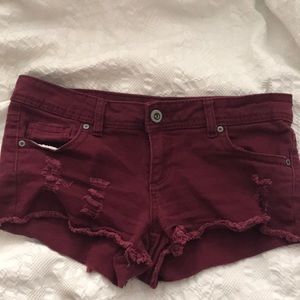 Maroon Shorts